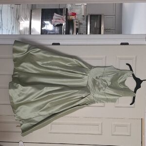 Elegant Green Kids Dress
